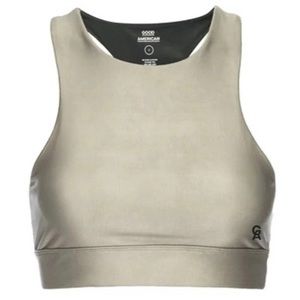 NWT Good American Bronze Sports Bra